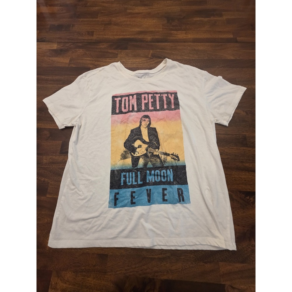 Tom Petty & The Heartbreakers Full Moon Fever Womens T-Shirt Large 12-14 Sku89